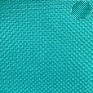 Tissu polyester imperméable forêt turquoise