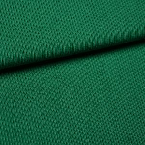 Tissu jersey bord côte tubulaire RIB OSKAR vert № 11