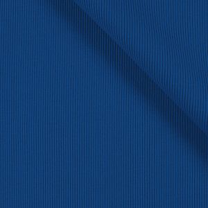 Tissu jersey bord côte tubulaire RIB OSKAR bleu Paris № 27