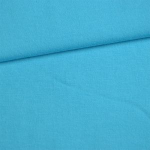 Tissu jersey bord côte tubulaire OSKAR turquoise № 14